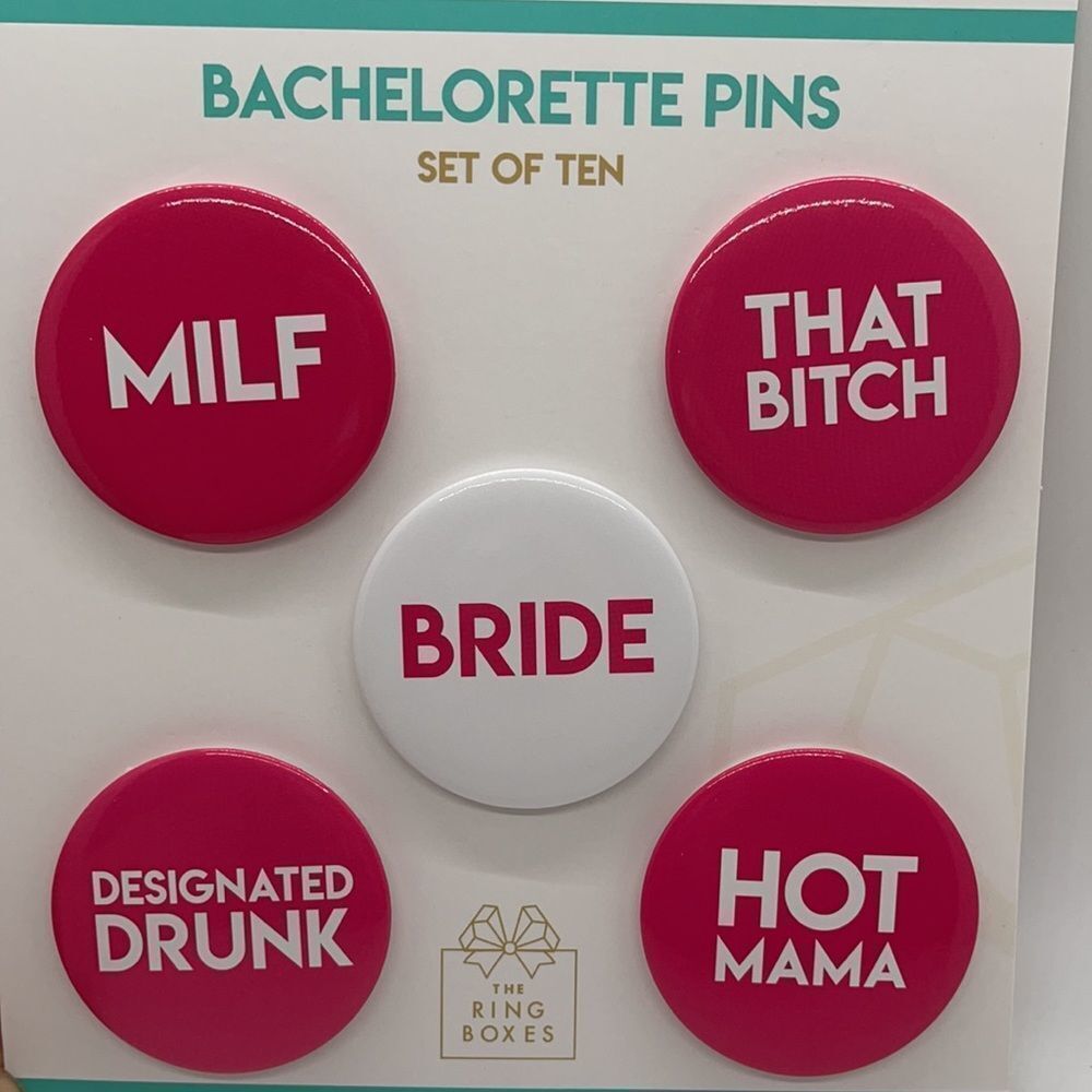 NWT Bachelorette Pins (Set of 10) - The Ring Boxes